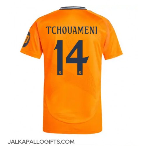 Real Madrid Aurelien Tchouameni #14 Vieraspaita 2024-25 Lyhythihainen